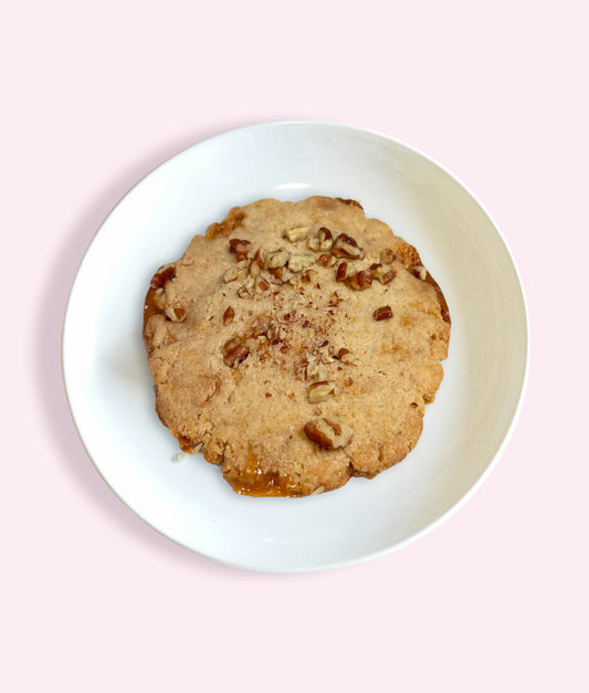 Chewy Caramel Pecan Cookie
