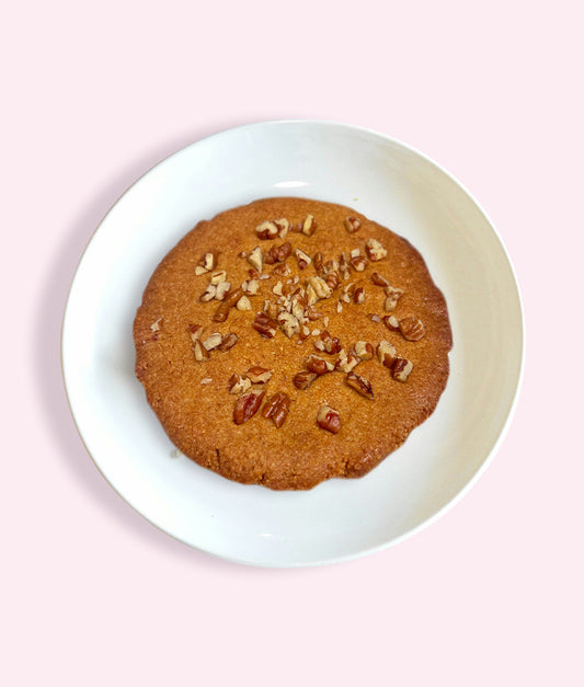 Chewy Caramel Sauce Pecan Cookie
